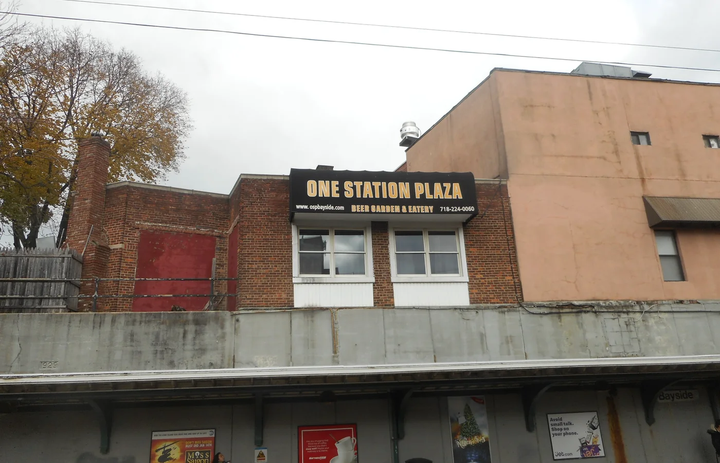 Buildings beside the Bayside station area